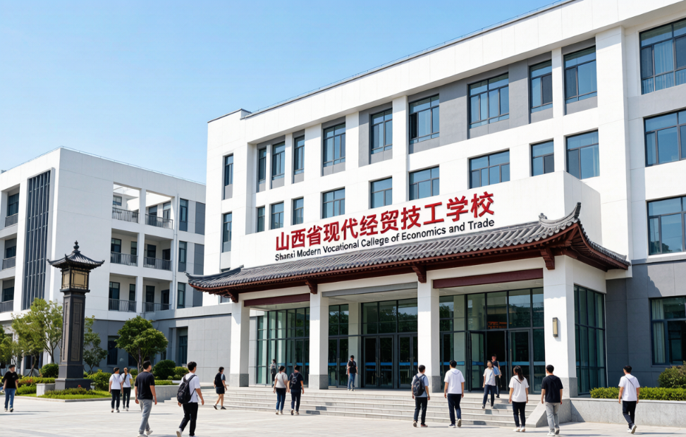 山西职业教育校园场景