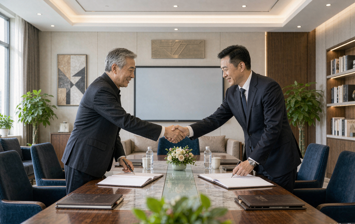 产教融合签约仪式现场